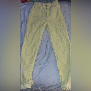 Green PacSun jeans